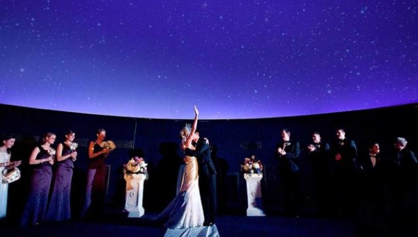 Fels Planetarium: A Stellar Wedding Ceremony at The Franklin Institute