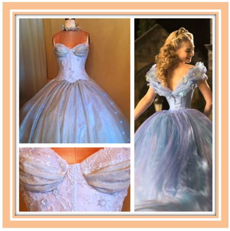 Cinderella Glass Slippers Lily James: Official Disney Cinderella Wedding  Dress for Brides