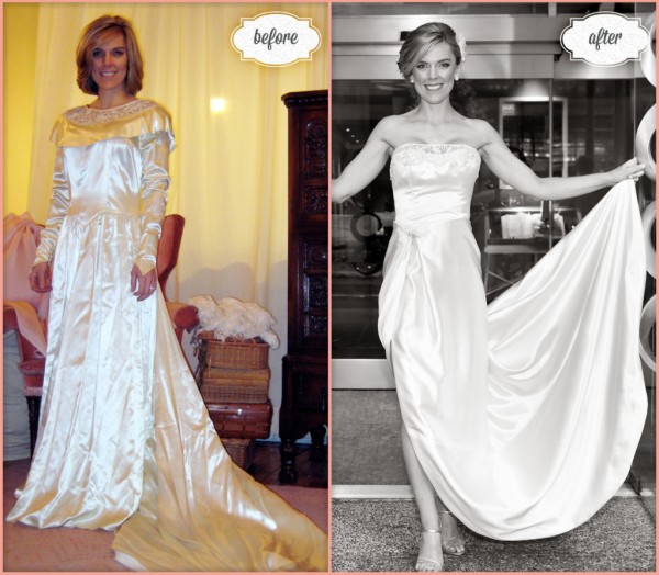 Wearing your Mother's Wedding Dress – Amazing Heirloom Gown Transformations