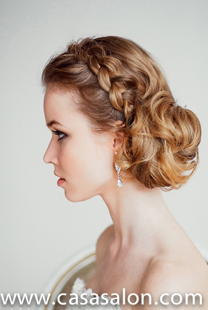 Updo hairstyles for weddings