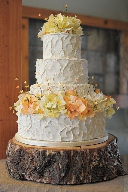 Rustic Wedding Cake Stands 9