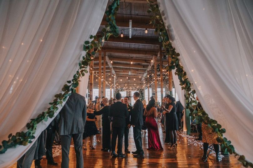 An Industrial-Chic Wedding At New Jersey's Art Factory