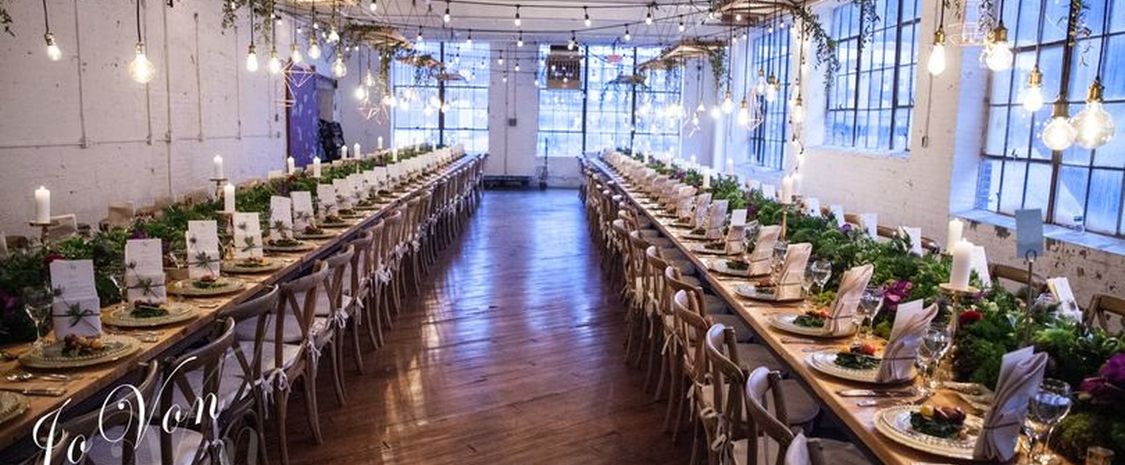 An Industrial-Chic Wedding At New Jersey's Art Factory